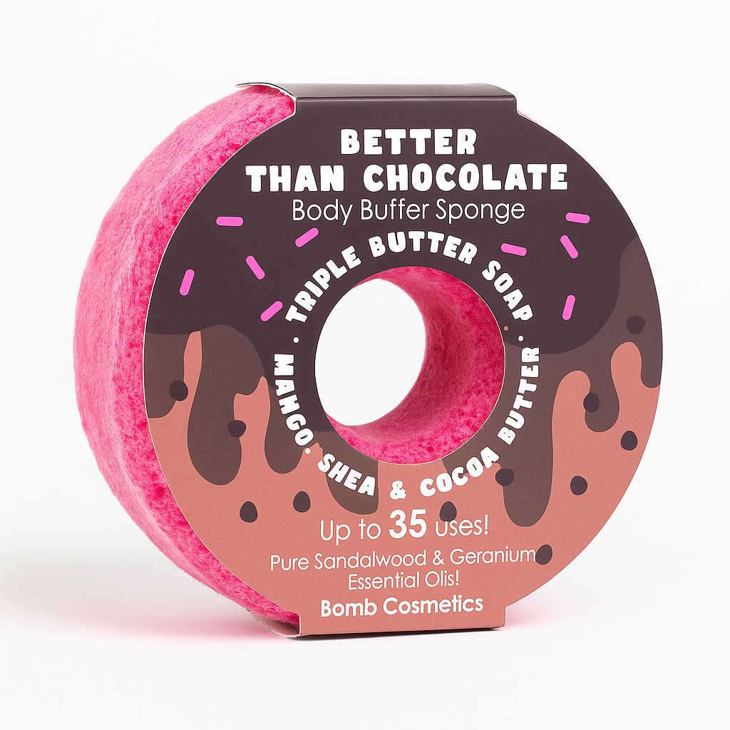 Spugna da Bagno Doppio Cioccolato – Bomb Cosmetics