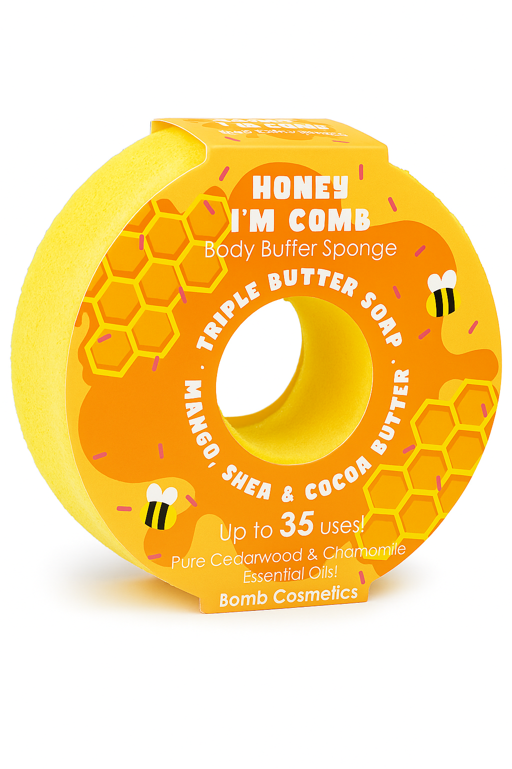 Spugna da Bagno Miele – Bomb Cosmetics