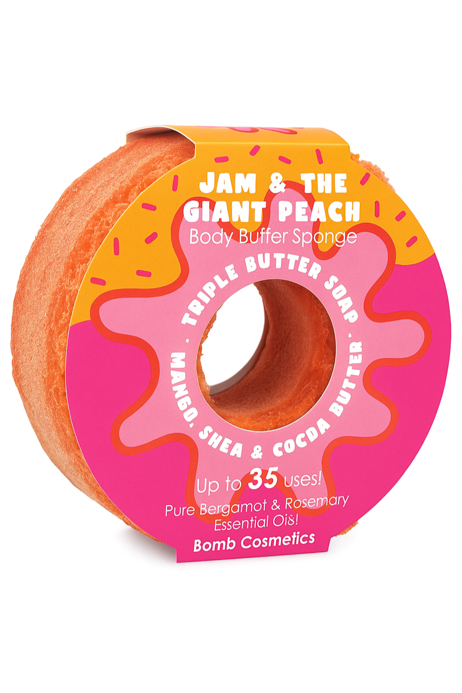 Spugna da Bagno Pesca – Bomb Cosmetics