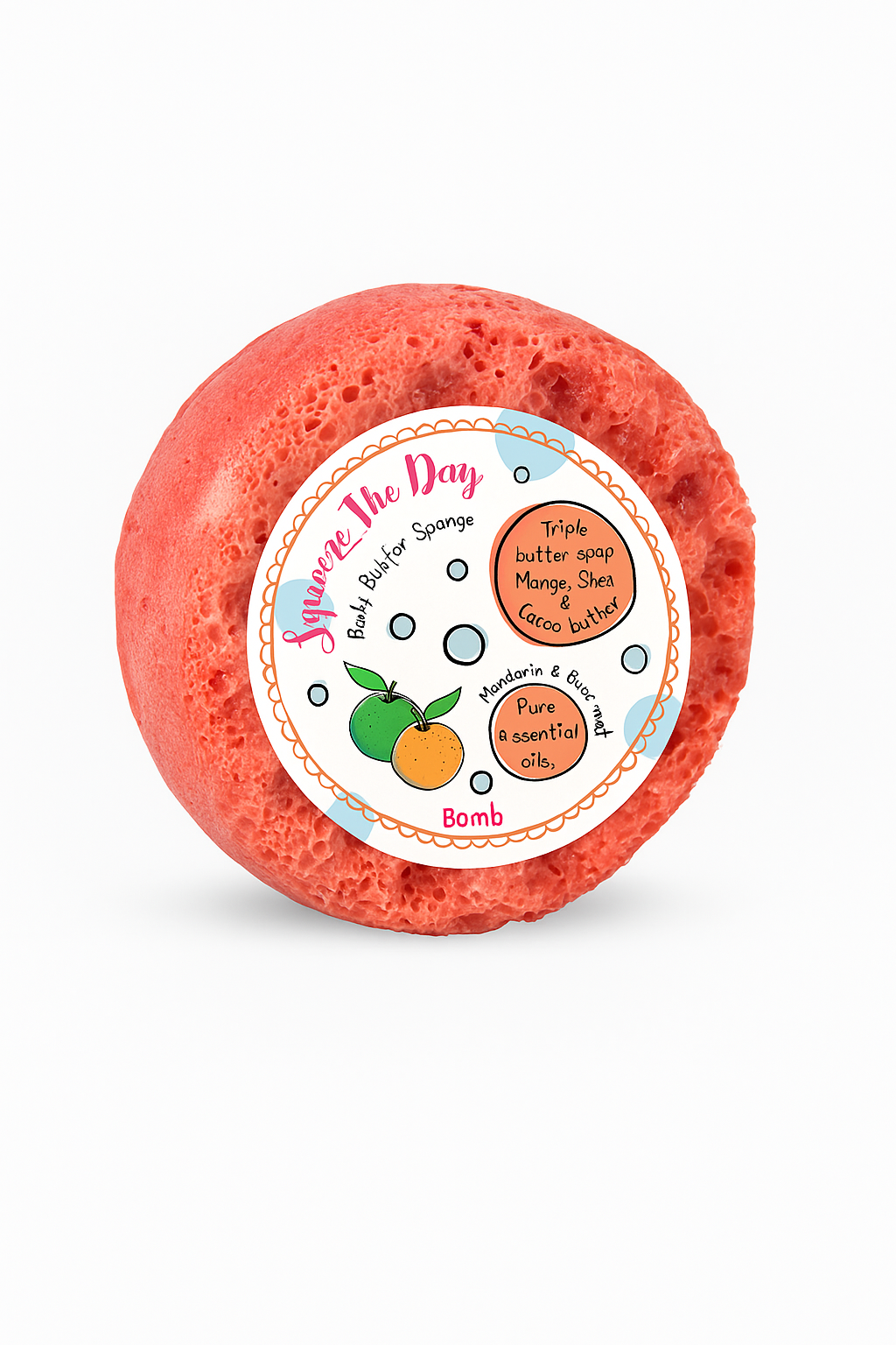 Spugna da Bagno Mandarino – Bomb Cosmetics