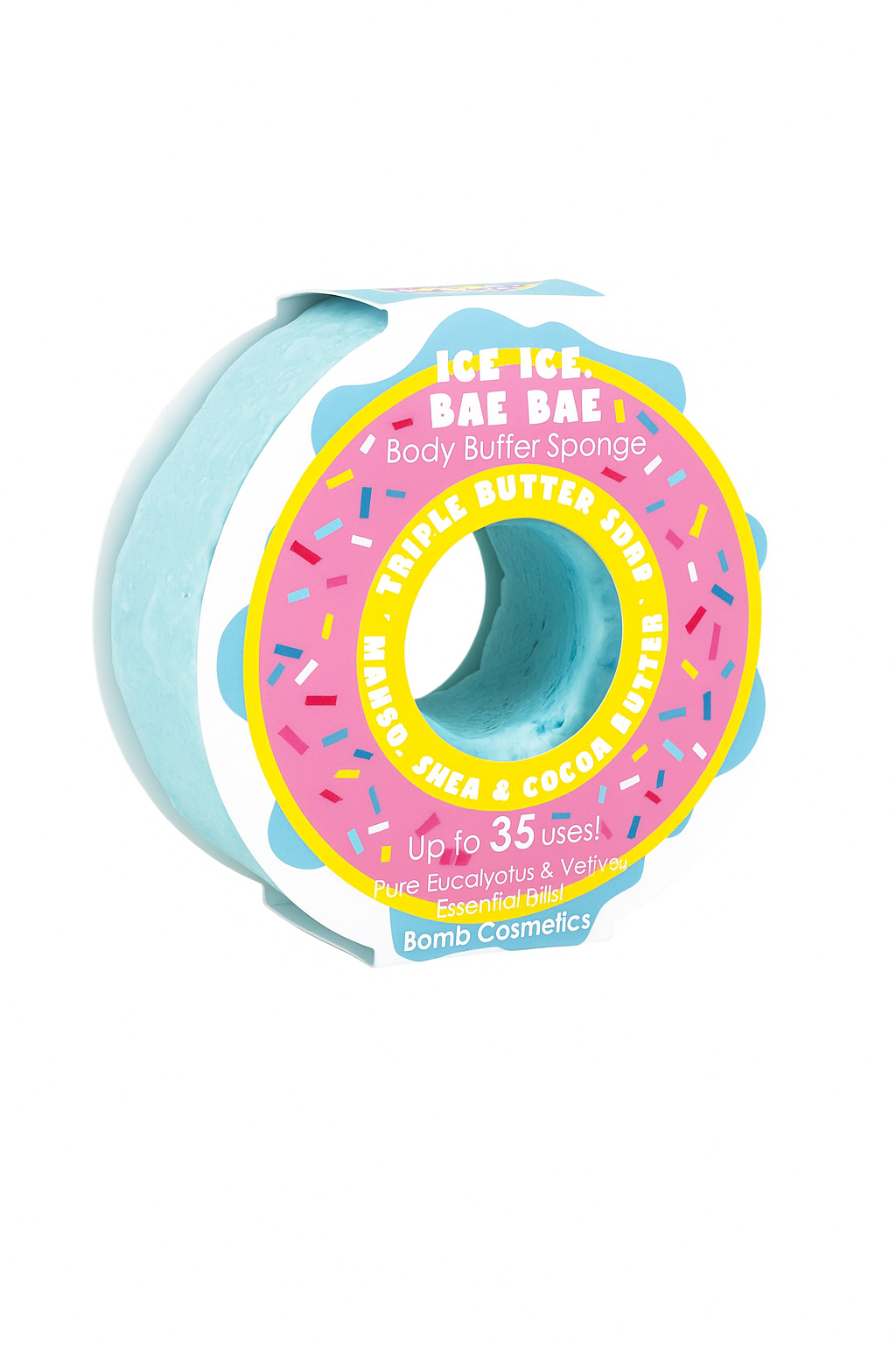 Spugna da Bagno Vaniglia e Sale Marino – Bomb Cosmetics