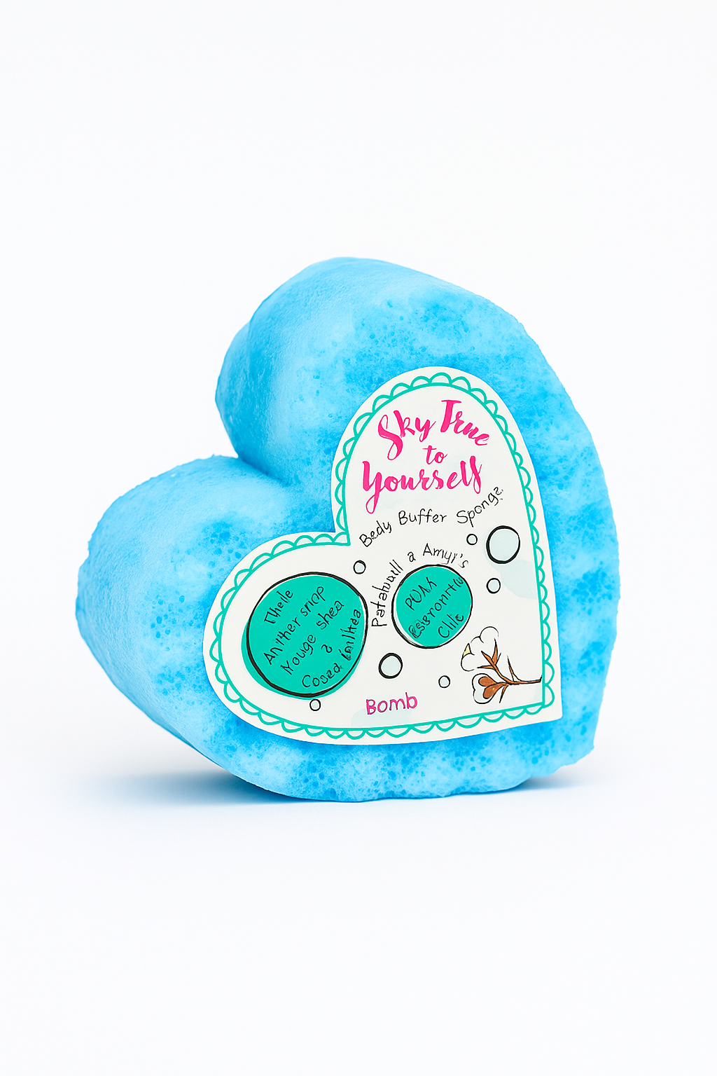 Spugna da Bagno Cotone – Bomb Cosmetics