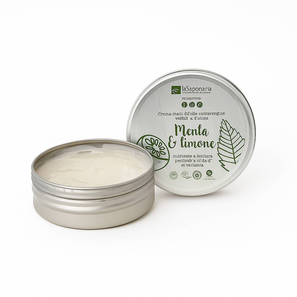 Crema Mani Menta e Limone - La Saponaria