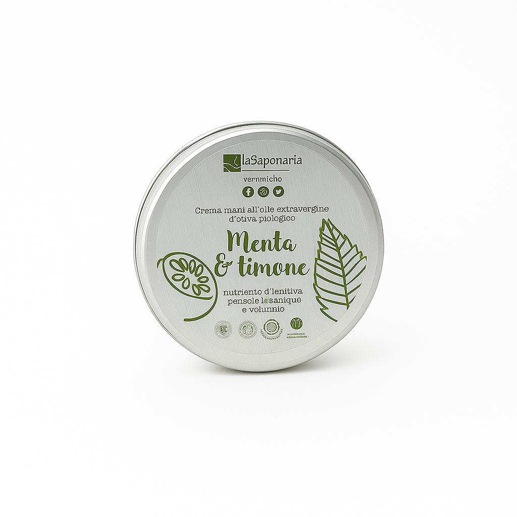 Crema Mani Menta e Limone - La Saponaria