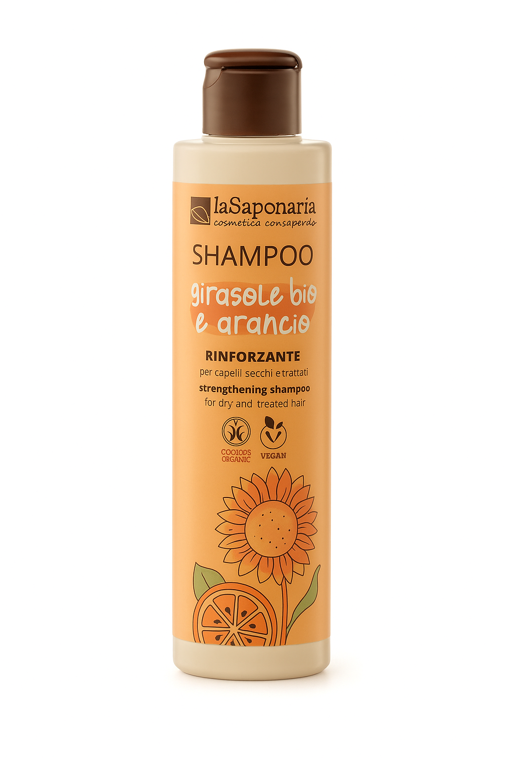 Shampoo Girasole Bio e Arancio - La Saponaria