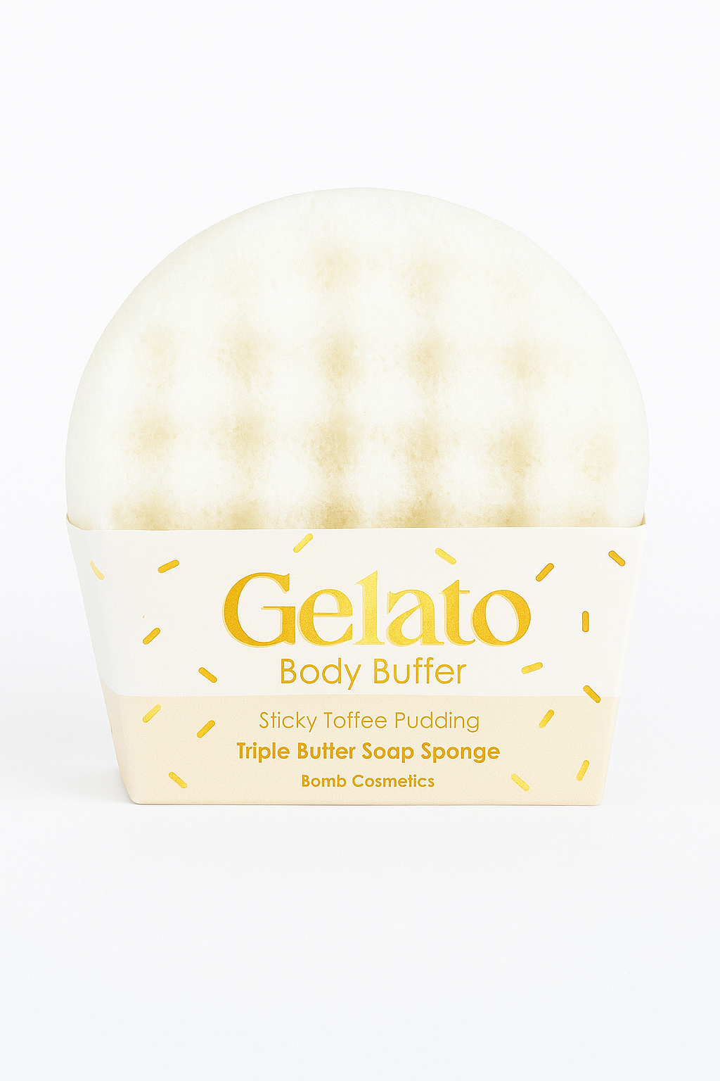 Spugna da Bagno Budino al Caramello – Bomb Cosmetics