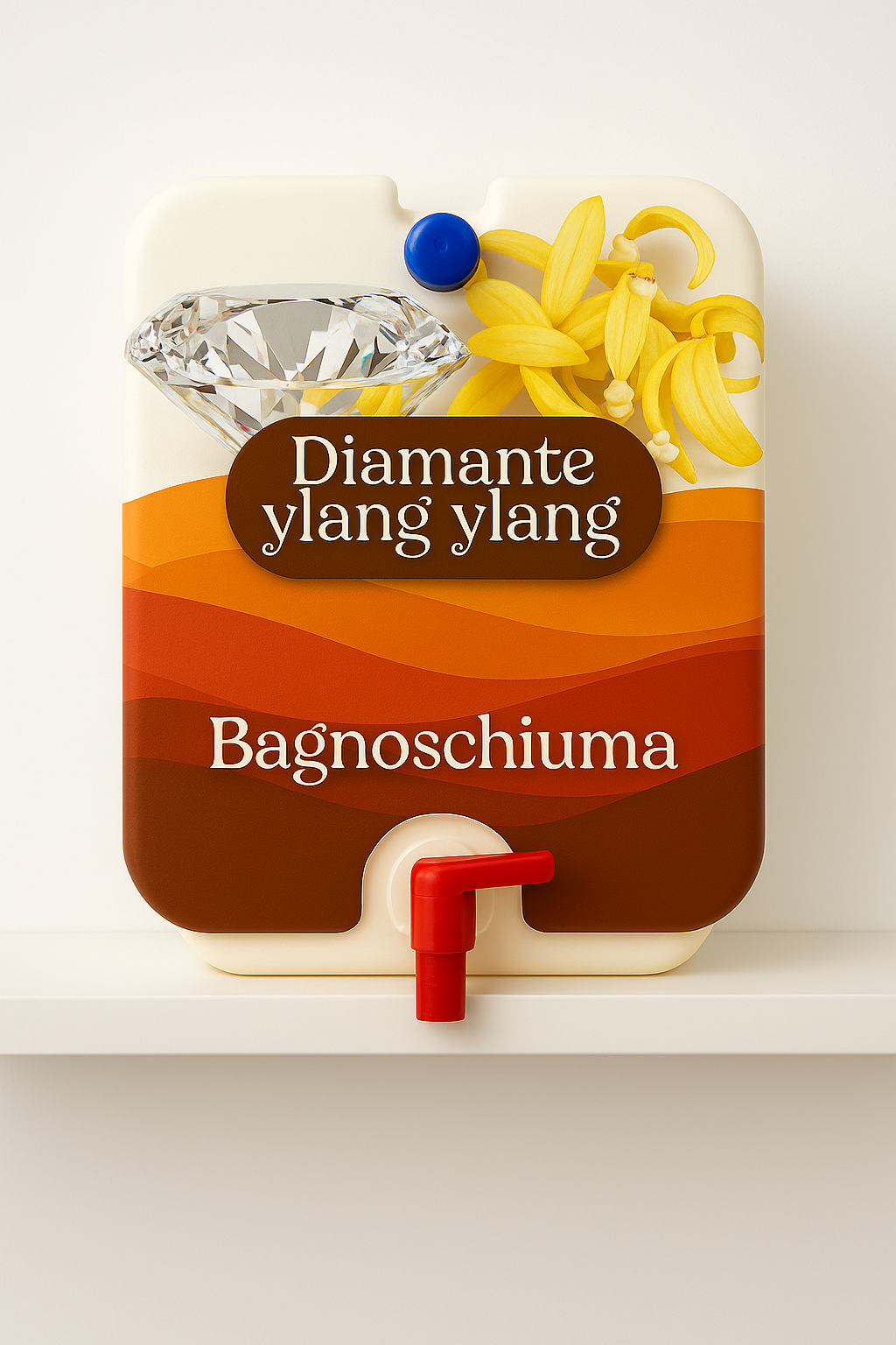 bagnoschiuma maury's diamante ylang sfuso