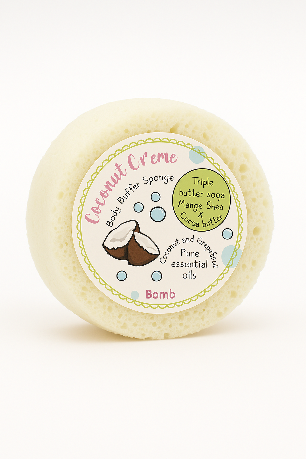 spugna da bagno esfoliante bomb cosmetics online