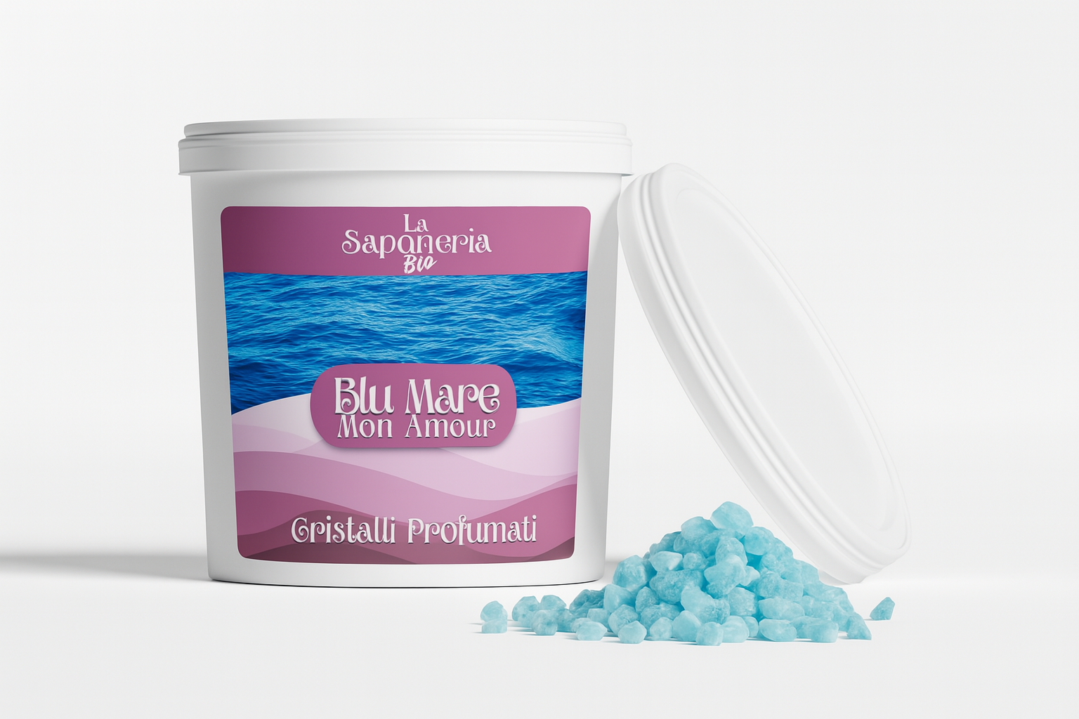 Blu Mare Mon Amour – Cristalli Profumati Sfusi alla Spina