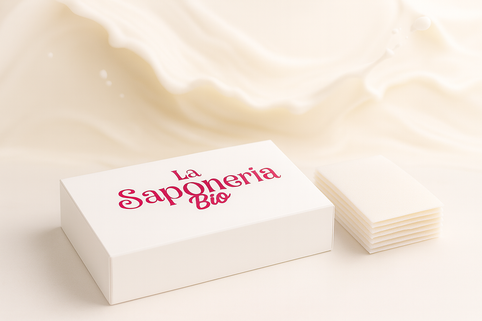 Bianco Latte – Fogli Profumati per Asciugatrice Sfusi alla Spina