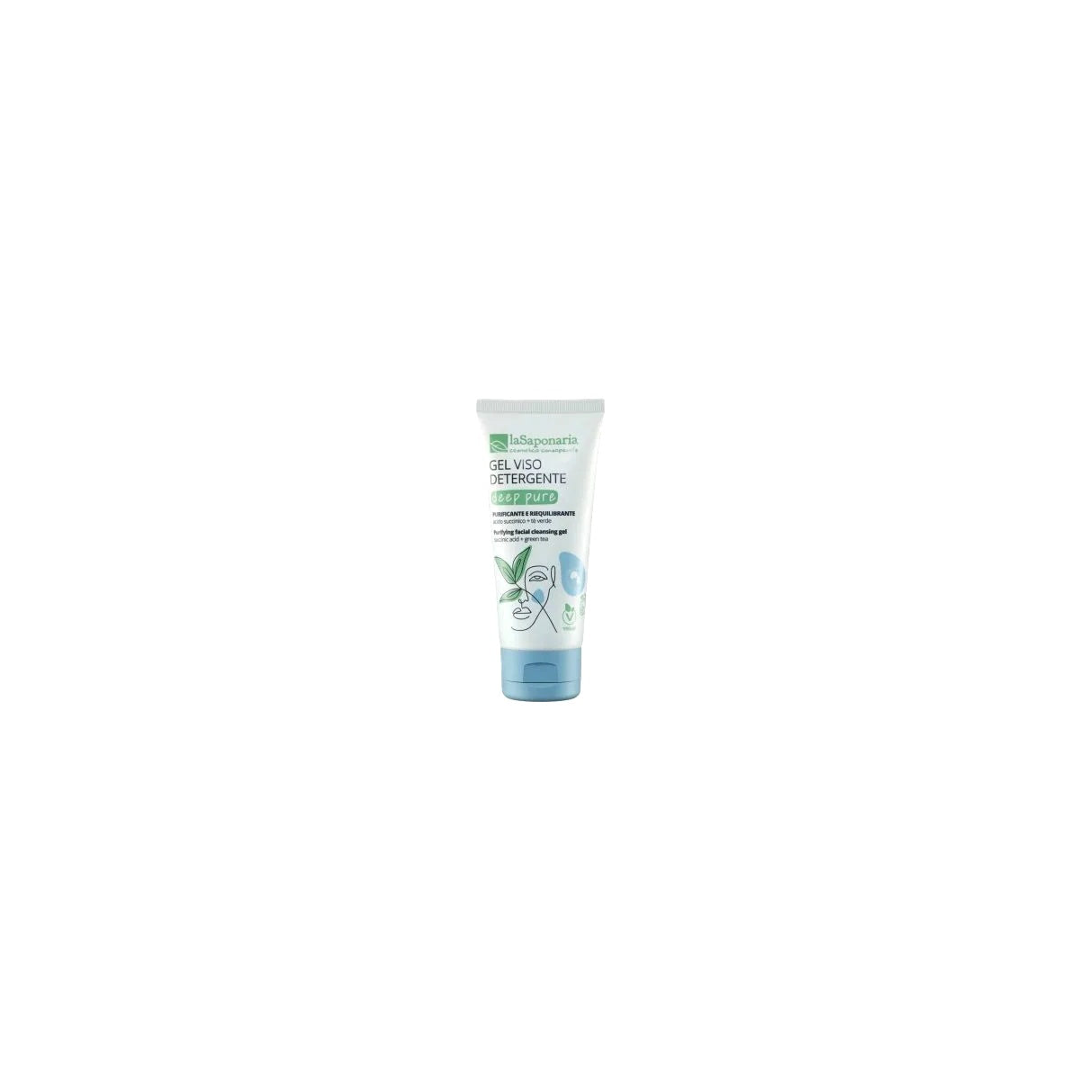 gel viso detergente naturale la saponaria cosmetici online